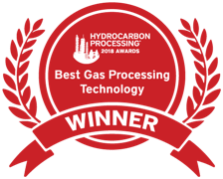 Hydrocarbon Processing Awards Best Gas Processing Technology Winner